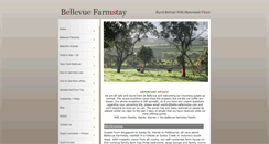 Desktop Screenshot of bellevuefarmstay.com